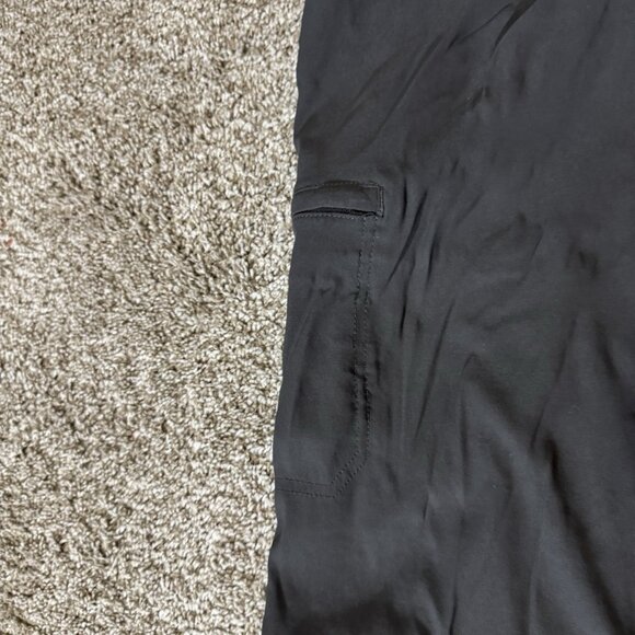 UB Tech Pants Mens 40x30 Gray Nylon Hiking Zipper Pockets Stretch Waist - Picture 4 of 11